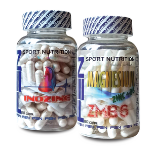 FEN Inosine Booster + FEN ZMB6 2 x 120 kaps (Papildų rinkinys ištvermės sportui)