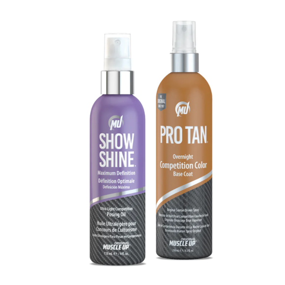 Pro Tan Ночной конкурс Color + Pro Tan Show Shine® Ultra-Light Posing Oil